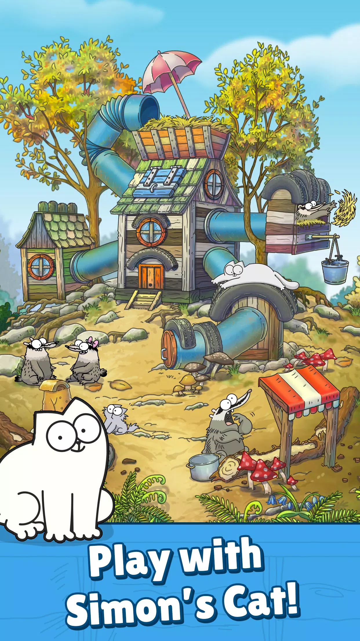 Simon’s Cat Match! Ekran Görüntüsü 0