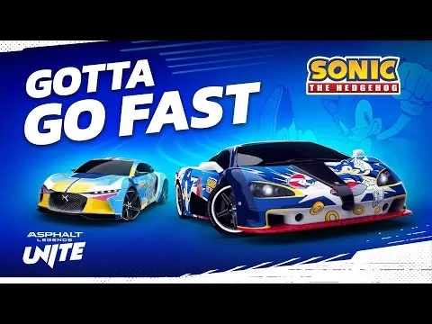 Crossover-Event mit Asphalt Legends Unite und Sonic zum Thema Geschwindigkeit