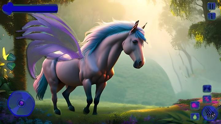 Magic Flying Unicorn Pony Game Captura de pantalla 3