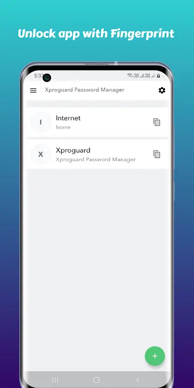 Xproguard Password Manager Скриншот 2