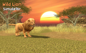 Wild Lion Simulator 3D Capture d'écran 0