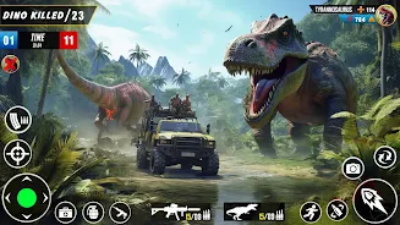 Wild Dinosaur Hunting Games 3D スクリーンショット 2