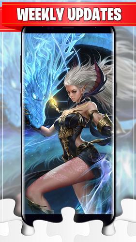 Fantasy Puzzle Game captura de pantalla 3