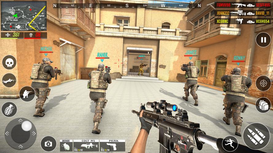 FPS Shooting game 3d gun game screenshot 1