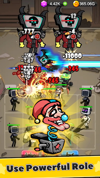 Battle Warriors: Strategy Game Mod screenshot 1