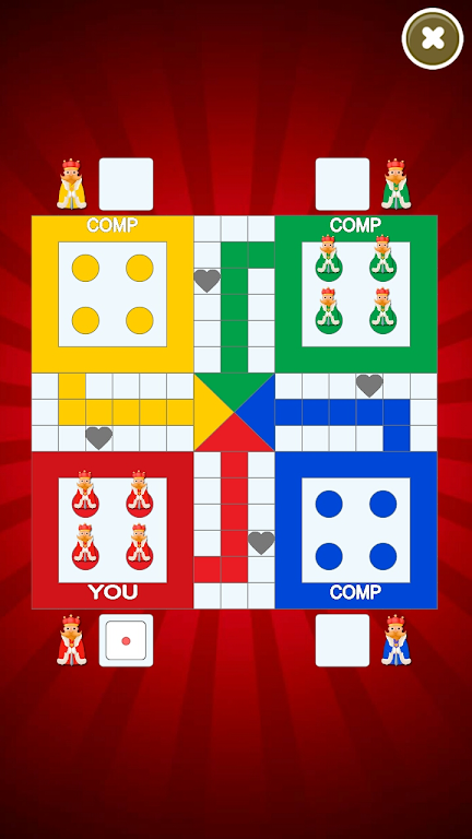 ภาพหน้าจอ The king ludo 0
