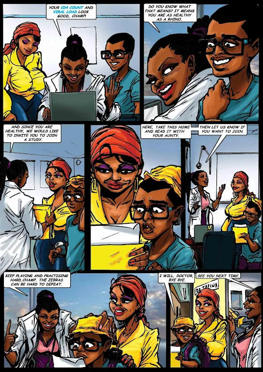 Botswana Baylor Comic Book Setswana屏幕截圖2