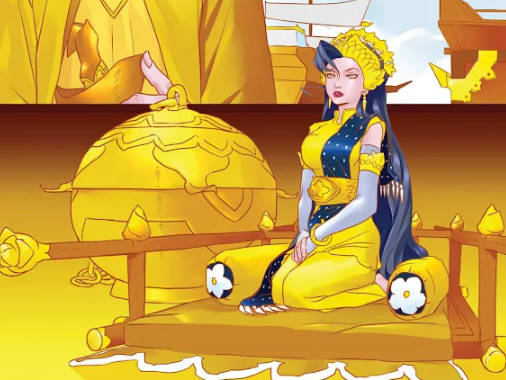 Hikayat Princess Rokan  AR Poster captura de pantalla 2