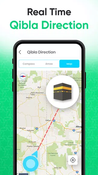 Qibla Direction: Qibla Compass屏幕截圖2