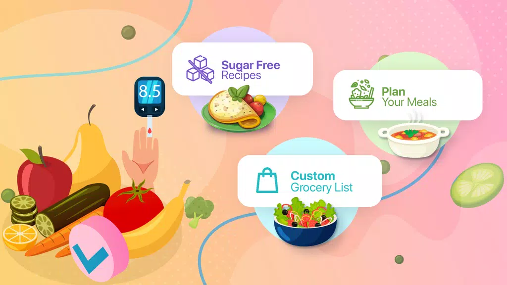 Recette Diabétique App capture d’écran 1