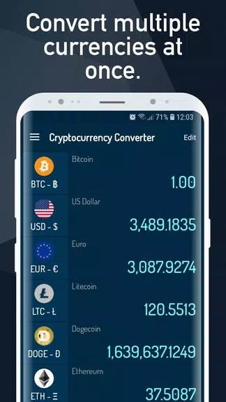 Cryptocurrency Rate Converter应用截图第2张