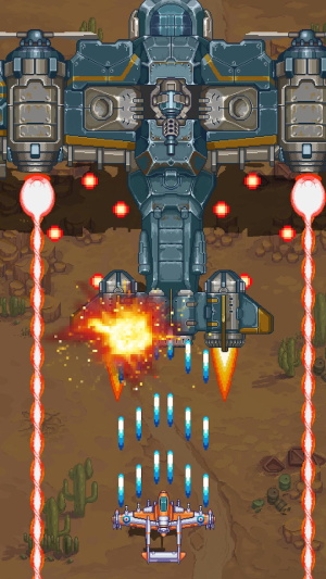 空軍1945：射擊飛機街機遊戲屏幕截圖0