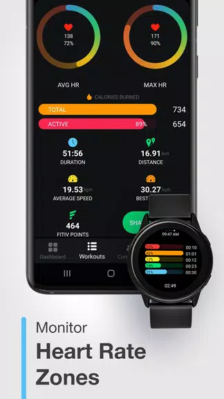 FITIV Pulse Heart Rate Monitor屏幕截圖3