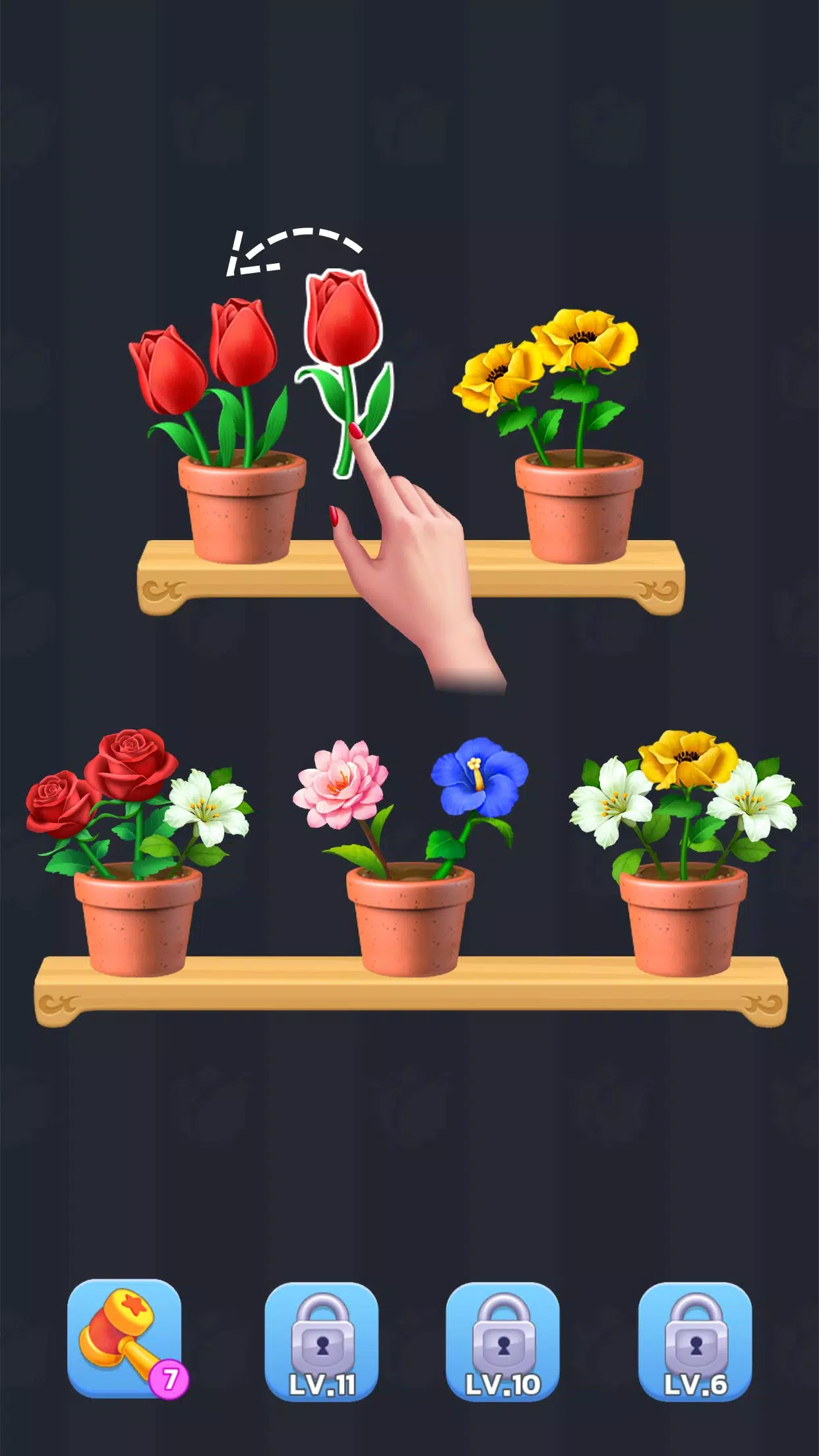 Blossom Sort® - Flower Games capture d’écran 0