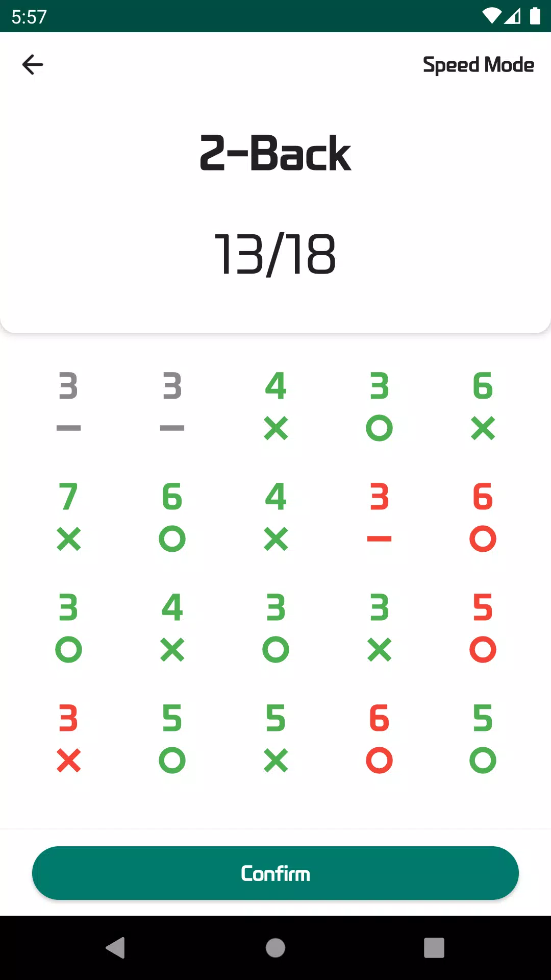 N-Back - Brain Training স্ক্রিনশট 3