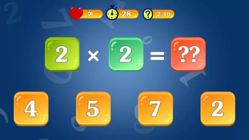 Multiply & Division (2х2) Tangkapan skrin 0