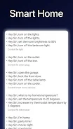 Commands for Siri स्क्रीनशॉट 1