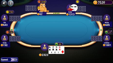 Omaha Poker Offline Captura de tela 1