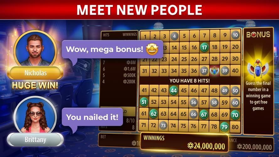 Vegas Keno by Pokerist 스크린샷 3