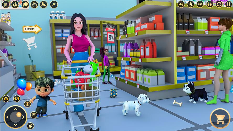 Screenshot Mom Simulator Family Games 3D 2