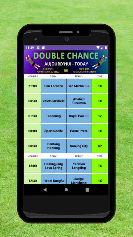 Screenshot Football Double Chance 0