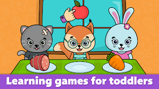 ภาพหน้าจอ Baby games: shapes and colors 0