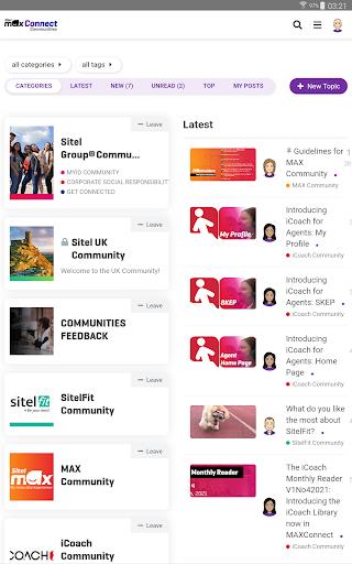 Sitel MAXConnect экрана 1