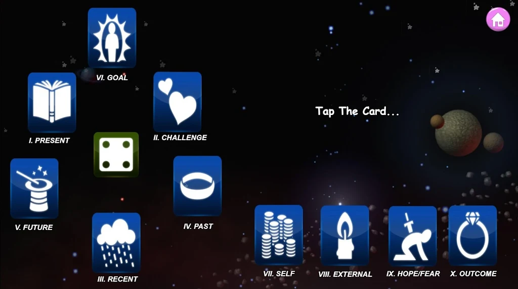 ภาพหน้าจอ Tarot Ramal 1