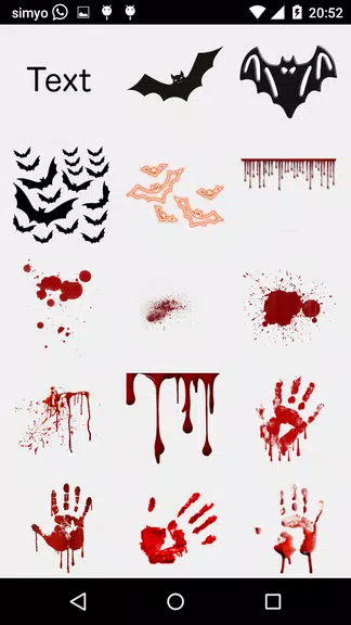 Halloween Photo stickers屏幕截圖1
