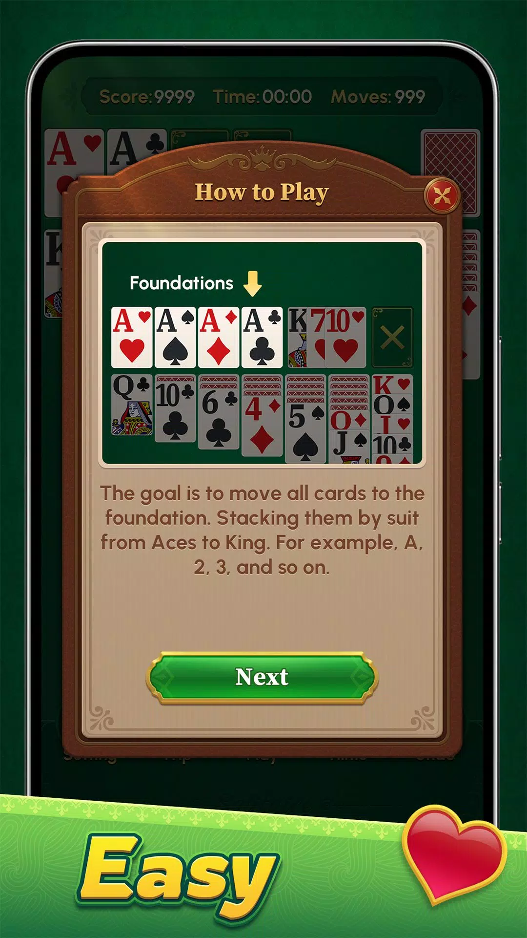 Classic Solitaire: Regal Card屏幕截圖1