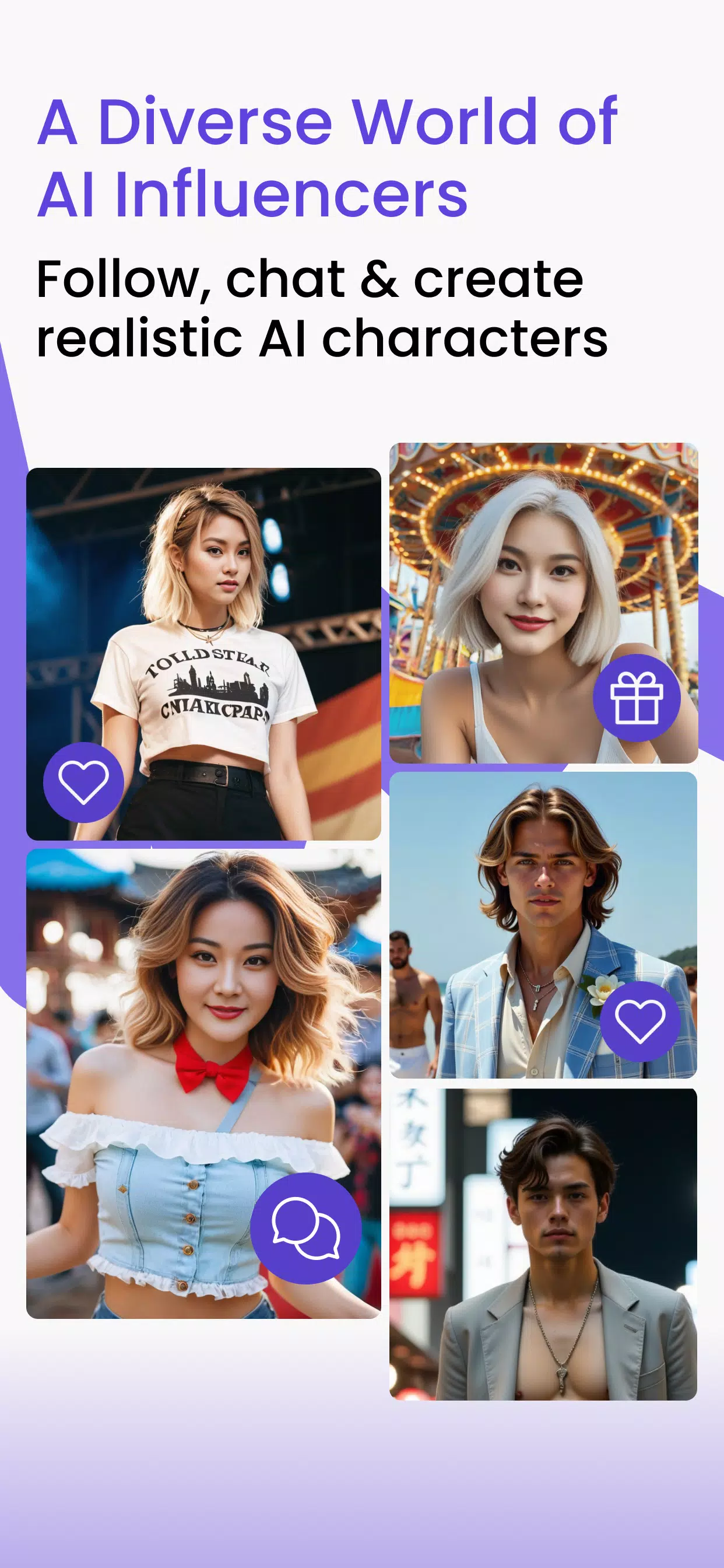 Vaib: AI Character Chat ảnh chụp màn hình 0