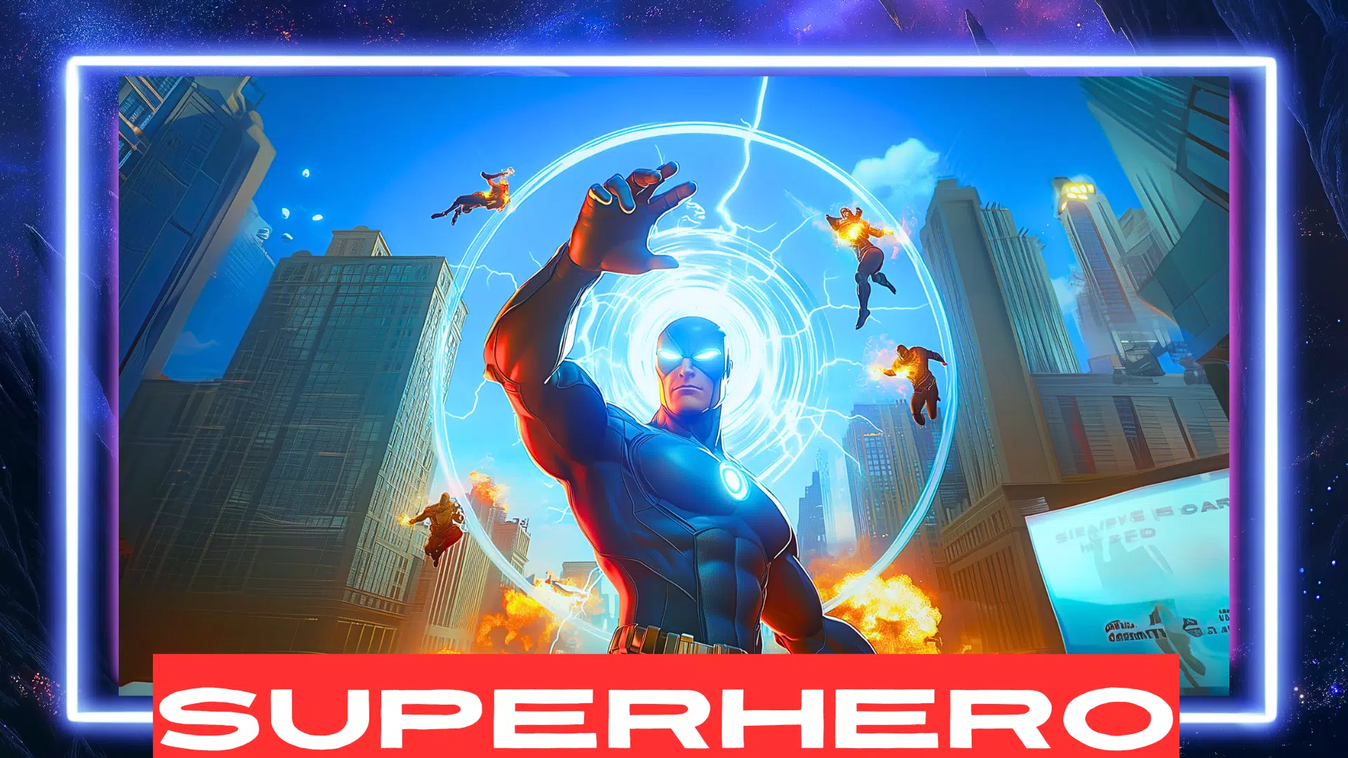 Psychic Hero: a superhero game экрана 0