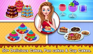 Cake Shop Pastries & Waffles स्क्रीनशॉट 3