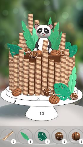 Cake Coloring 3D Screenshot 2