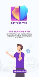 SkyPlus VPN Captura de tela 0