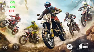 Motocross Beach Bike Games 3D ảnh chụp màn hình 0