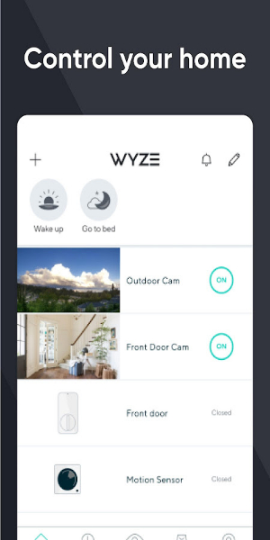 Wyze - Make Your Home Smarter ảnh chụp màn hình 1