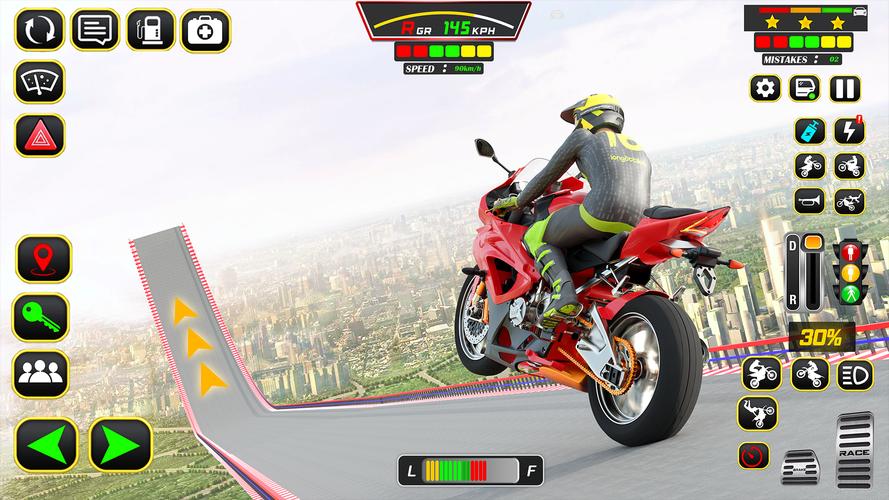 GT Bike Stunt Bike Racing Game capture d’écran 1