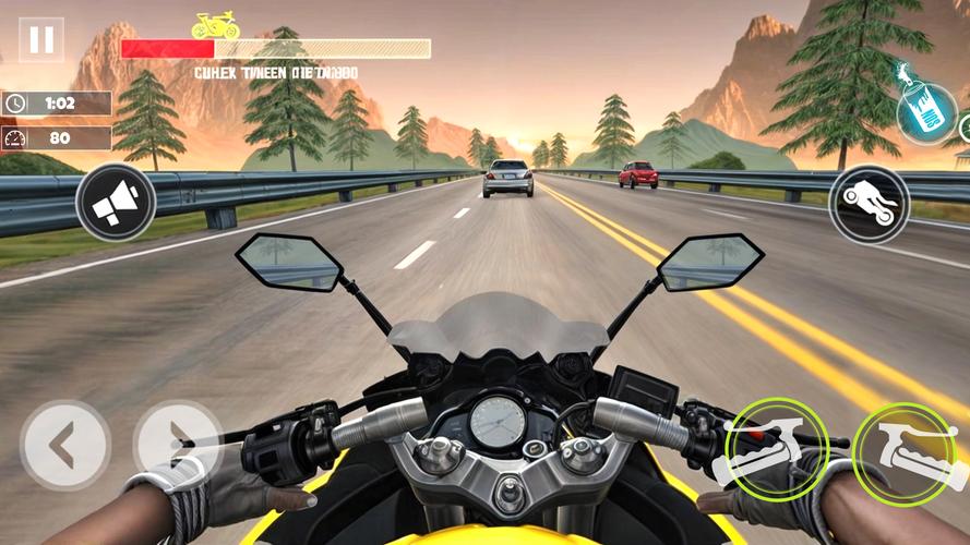 Bike Racing 3D: Moto Bike Game स्क्रीनशॉट 1