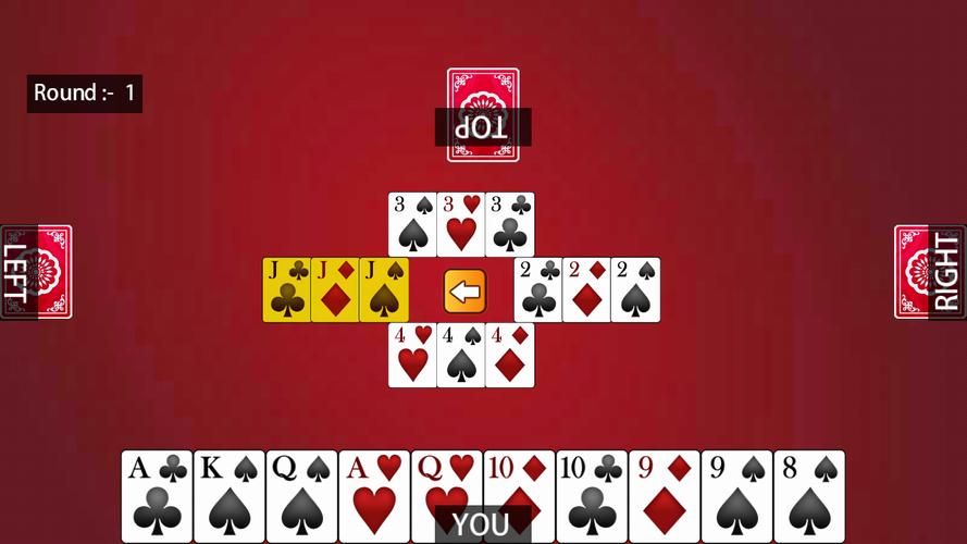 Hazari Card Game : 1000 Points ကိုဖန်သားပြင်0