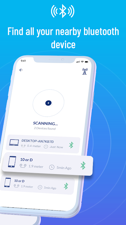Find My Bluetooth Device ကိုဖန်သားပြင်3