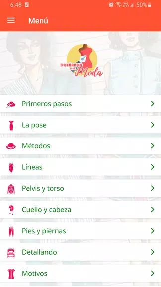 Curso de diseño de moda screenshot 0