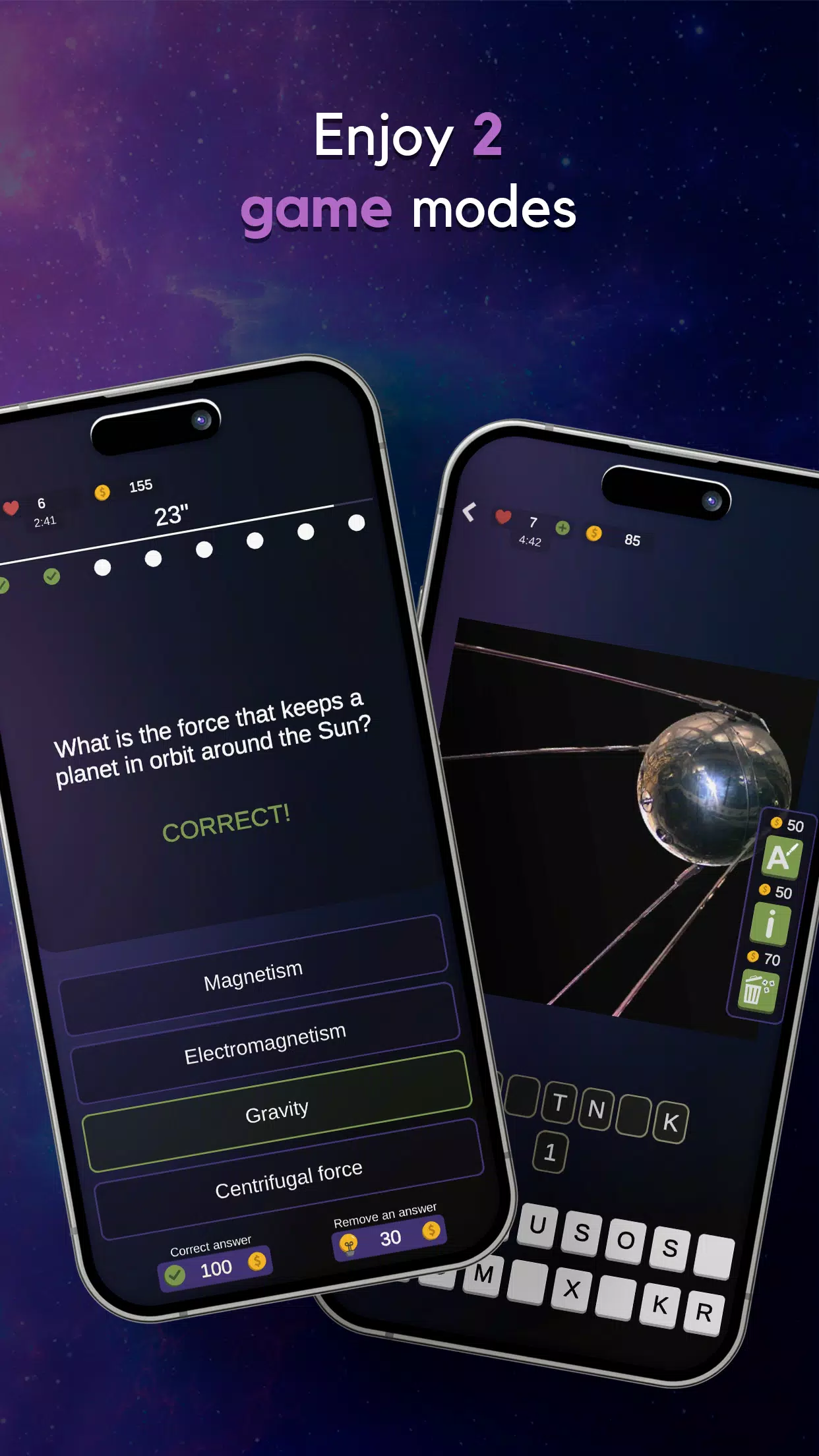 AstroQuiz - Learn Astronomy экрана 1