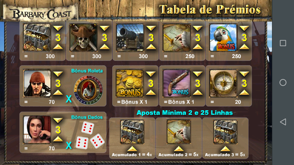 Bucaneiros Caça Níquel屏幕截圖1