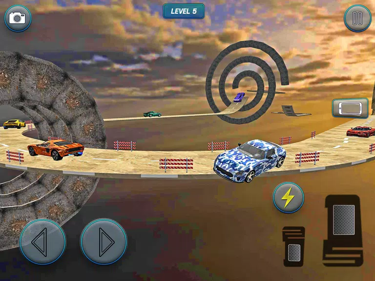 ภาพหน้าจอ US Army Car Stunts City Drive 3