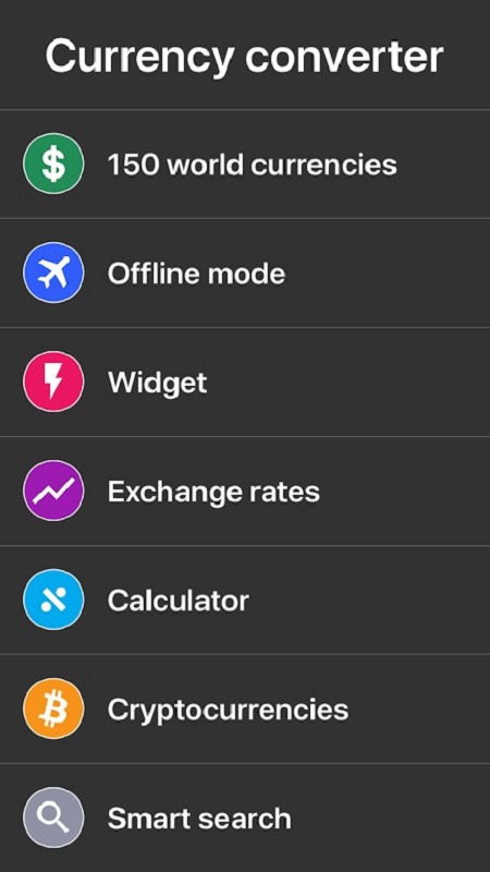 Currency converter offline screenshot 1