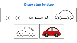 Cars drawings: Learn to draw Screenshot 3