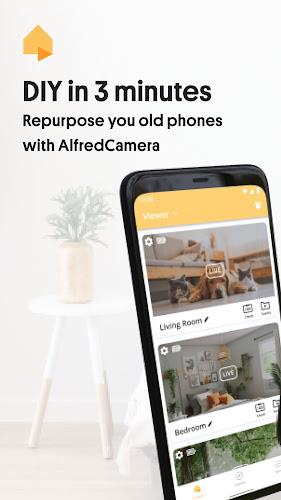 AlfredCamera Home Security app capture d’écran 0