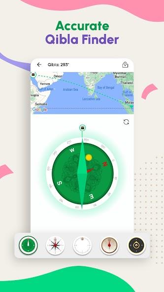 मुस्लिम प्रो कुरान अज़ान किबला स्क्रीनशॉट 2