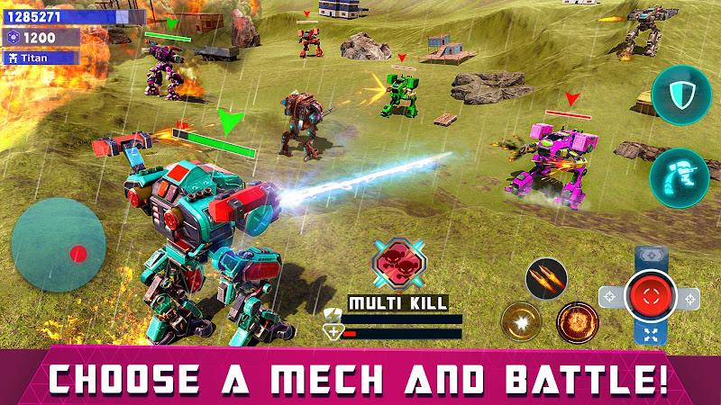 Mech Robot Games - Multi Robot screenshot 1